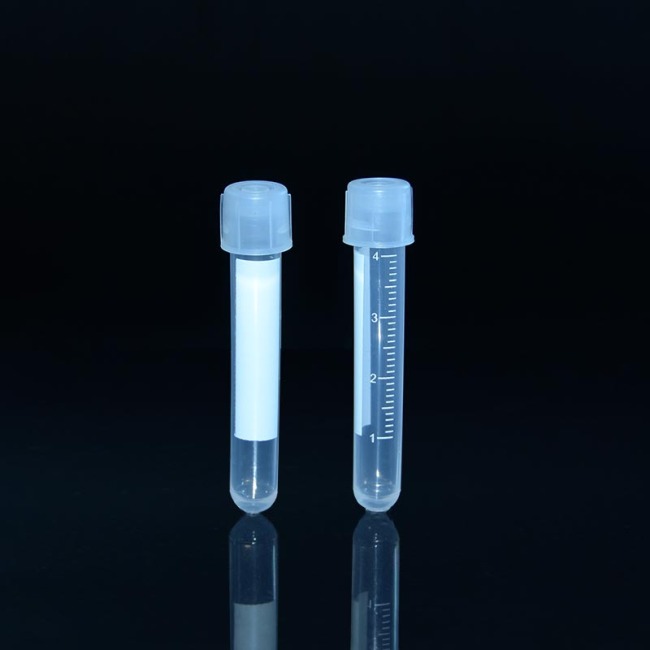 Round Bottom 4ml PP Tubes with Screw Cap